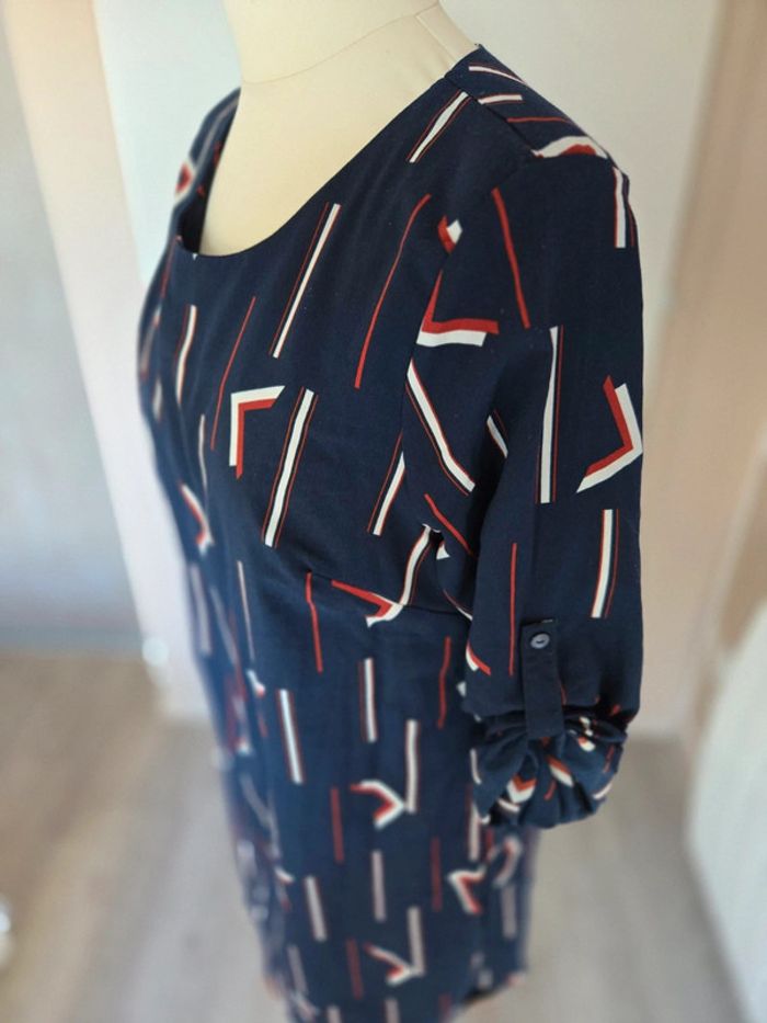 Robe droite Bleu marine Taille Xl - photo numéro 3