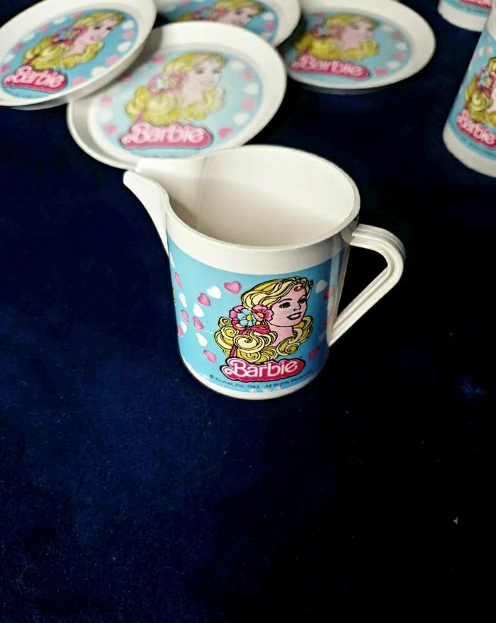 Lot dînette Barbie de 1983 - photo numéro 5