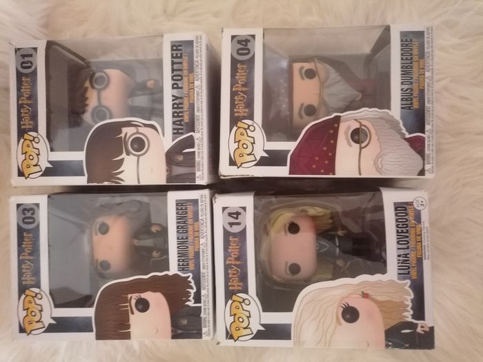 Lot de 4 pop harry Potter neuve