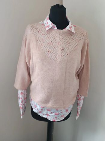 Pull manches chauve-souris 34