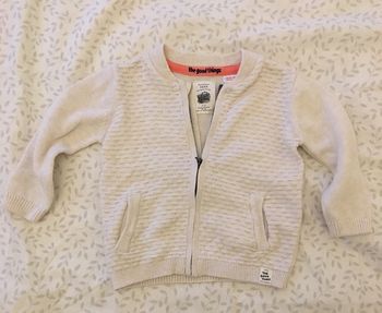 Gilet Zippé Zara 3-6 mois