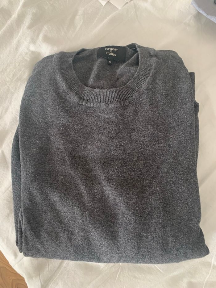 Pull gris - photo numéro 2