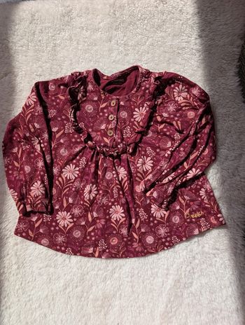 Blouse fleurie fille 24 mois Creeks