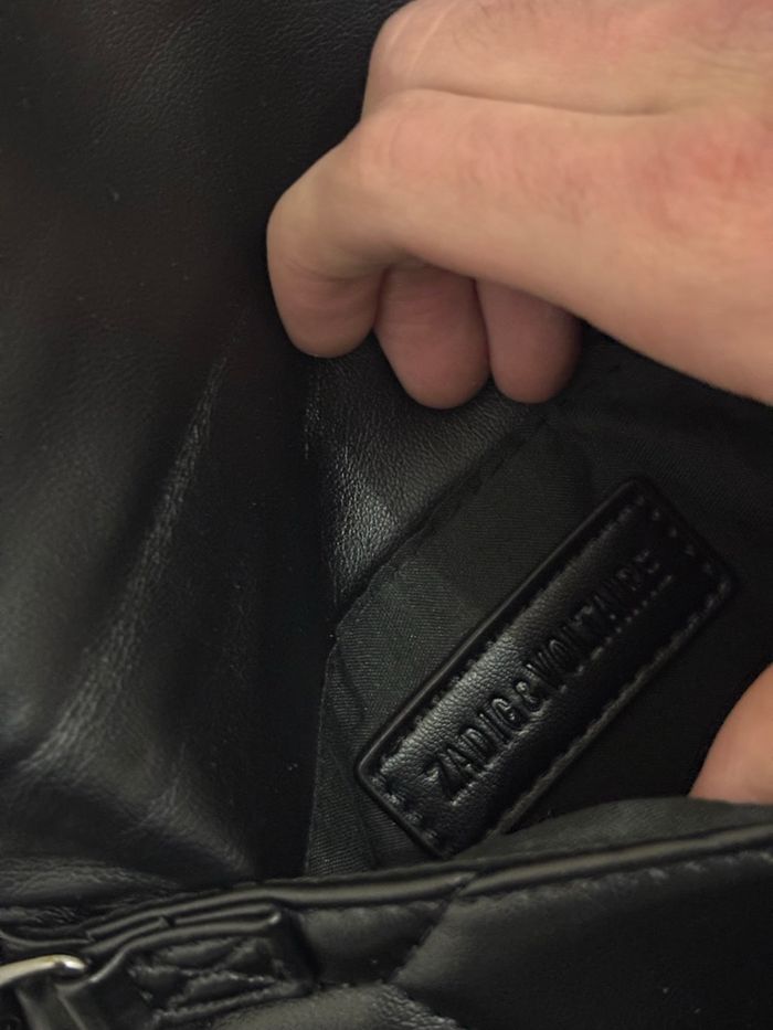 Sac Pochette Zadig et voltaire Nano Rock matelassé noir - photo numéro 7