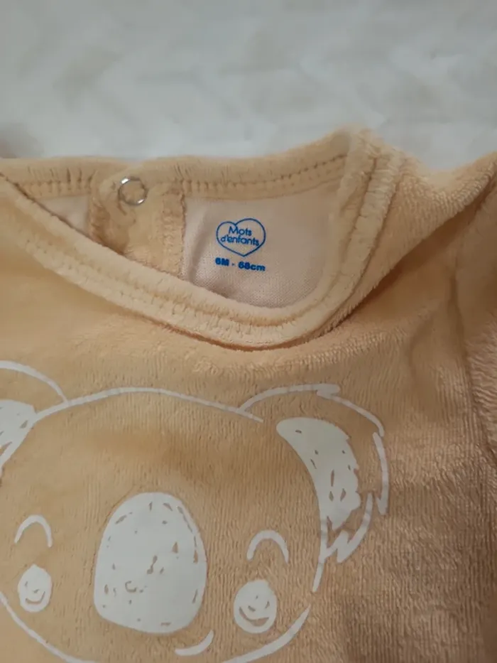 👶Pyjamas hivers taille 6 mois-68cm👶 - photo numéro 3