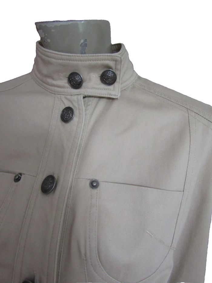 petite veste blouson perfecto non doublée en coton + 3%d'élasthanne T.38/40 - photo numéro 2