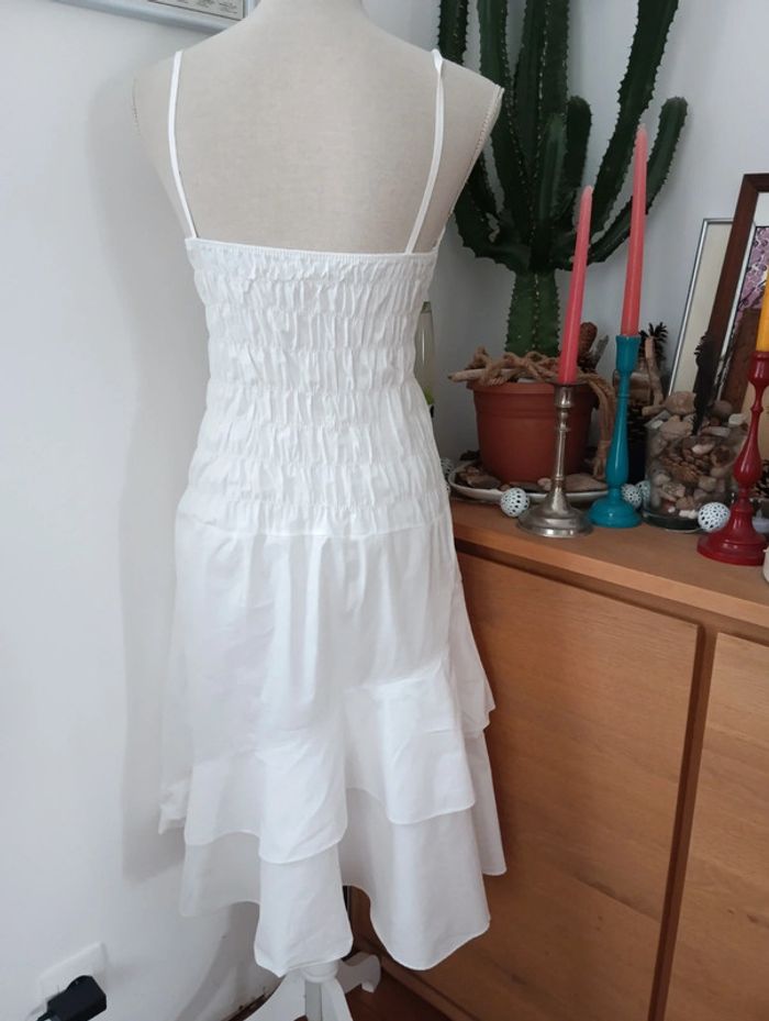 Robe blanche en coton - photo numéro 5