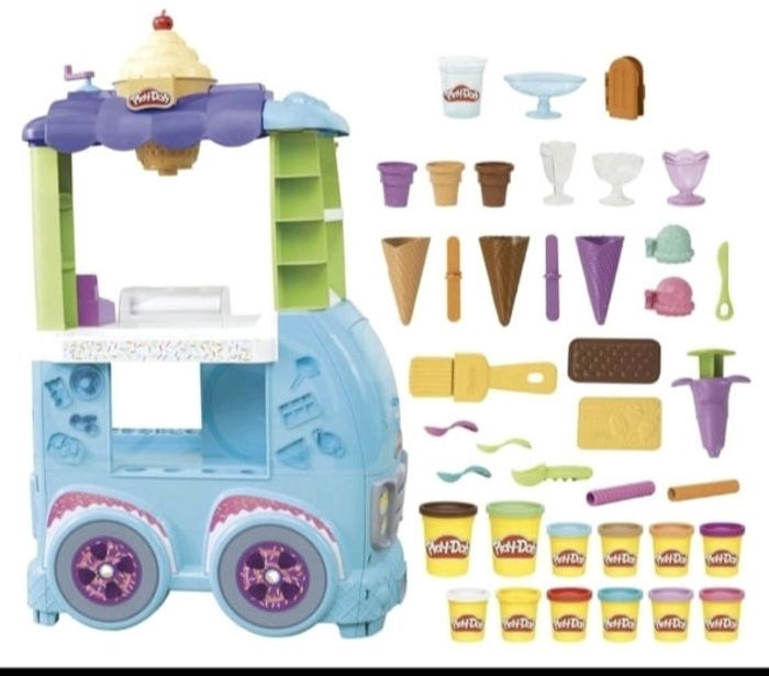 Camion marchand de glace Play Doh - photo numéro 7