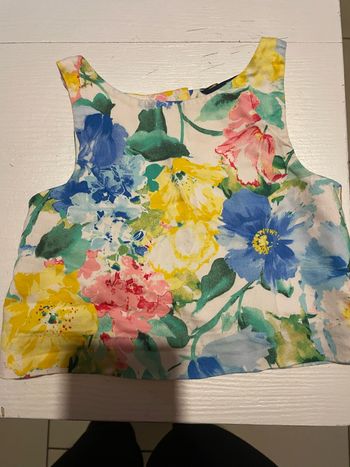 Débardeur fleuri Ralph Lauren