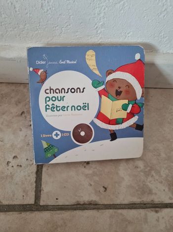 Livre + Cd Chansons pour Noël x10