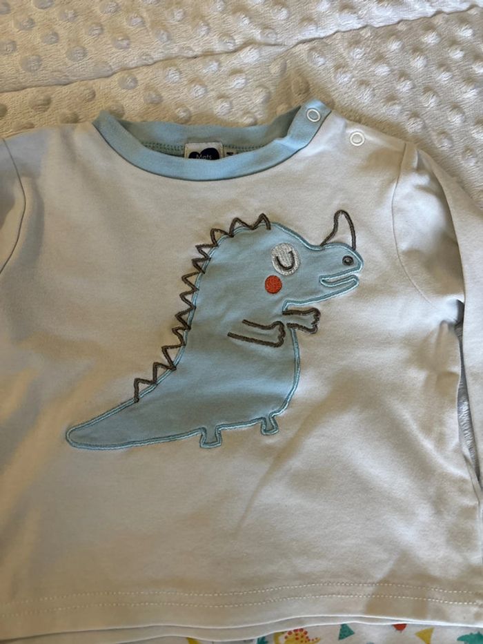 Pyjama 2 pièces Mots d’enfant 12 mois - photo numéro 3