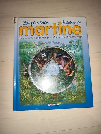 Livre Martine avec cd