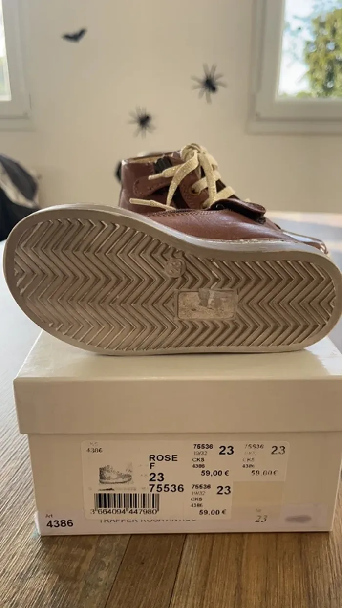 Chaussures CKS rose - photo numéro 4