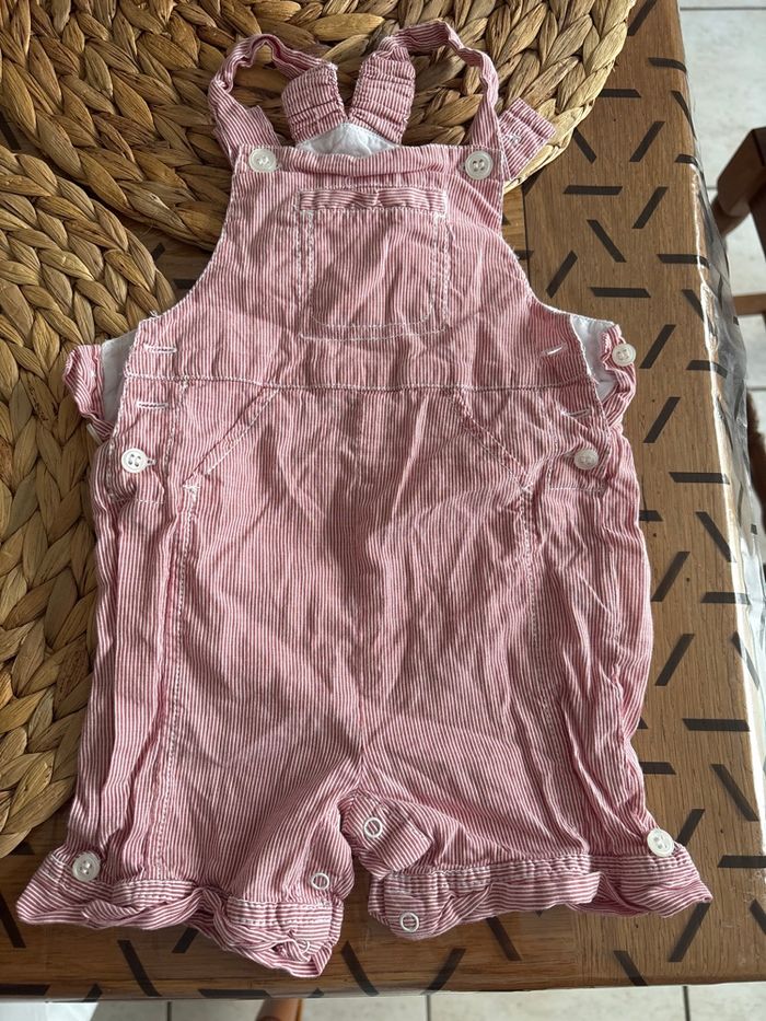 Lot de 3 salopette 9mois - photo numéro 3