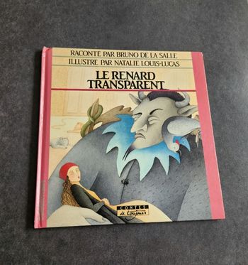 Livre le renard transparent
