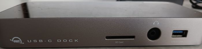 Station OWC USB-C Dock Complet avec chargeur + câble Compatible PC Notebook et MacBook - photo numéro 3