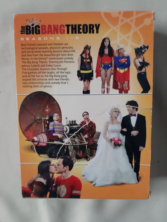 Coffret DVD The big bang theory - saisons 1 à 5 - en anglais - photo numéro 2