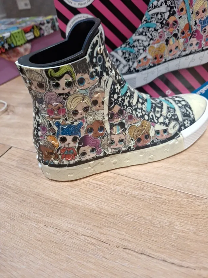 Puzzle 3d sneakers lol - photo numéro 3