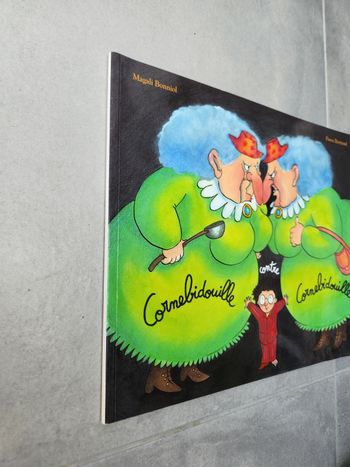 Livre souple enfant : Cornebidouille contre cornebidouille