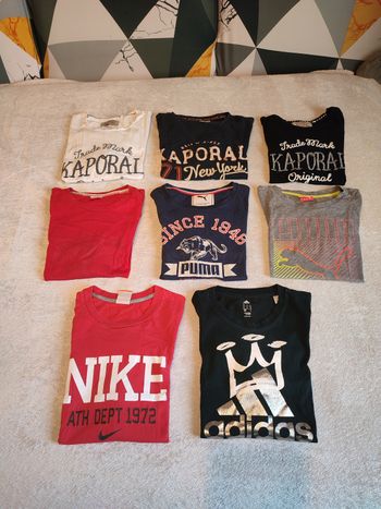 Lot tee shirt homme 
