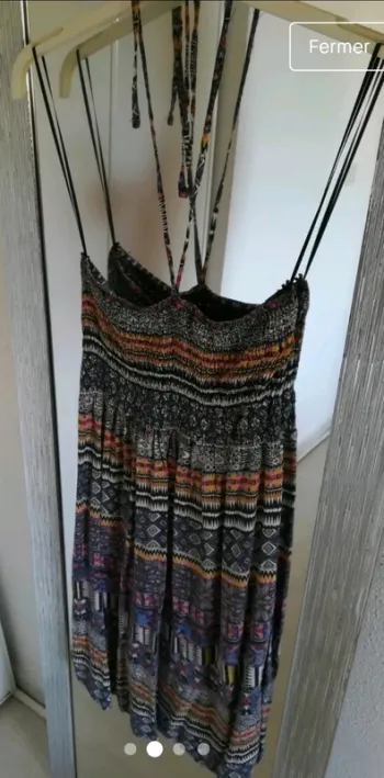 Robe bustier camaïeu