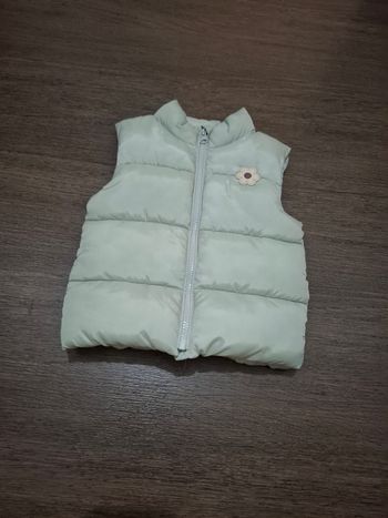 Veste sans manche bébé fille