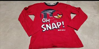 T-shirt garçon 10 ans angry birds