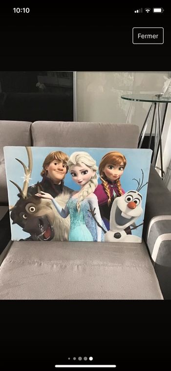 Toile Reine des neiges