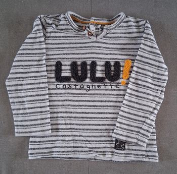 T-shirt manches longues 24 mois