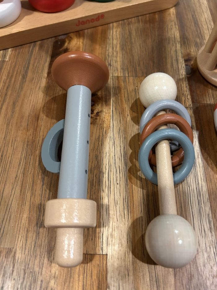 Coffret 5 instruments de musique en bois - photo numéro 4