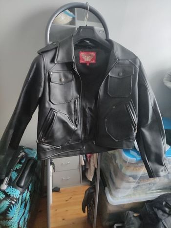 Veste en cuir