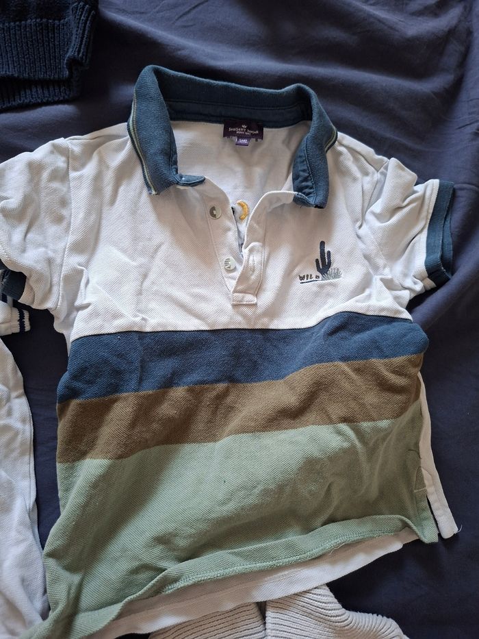 Lot 5 ans polo pull sergent major kiabi... - photo numéro 7