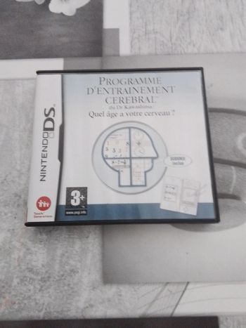 Jeu Nintendo DS Programme d entraînement cérébral Jeu Nintendo DS.