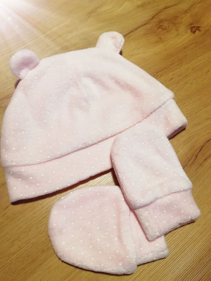 Ensemble bonnet gants