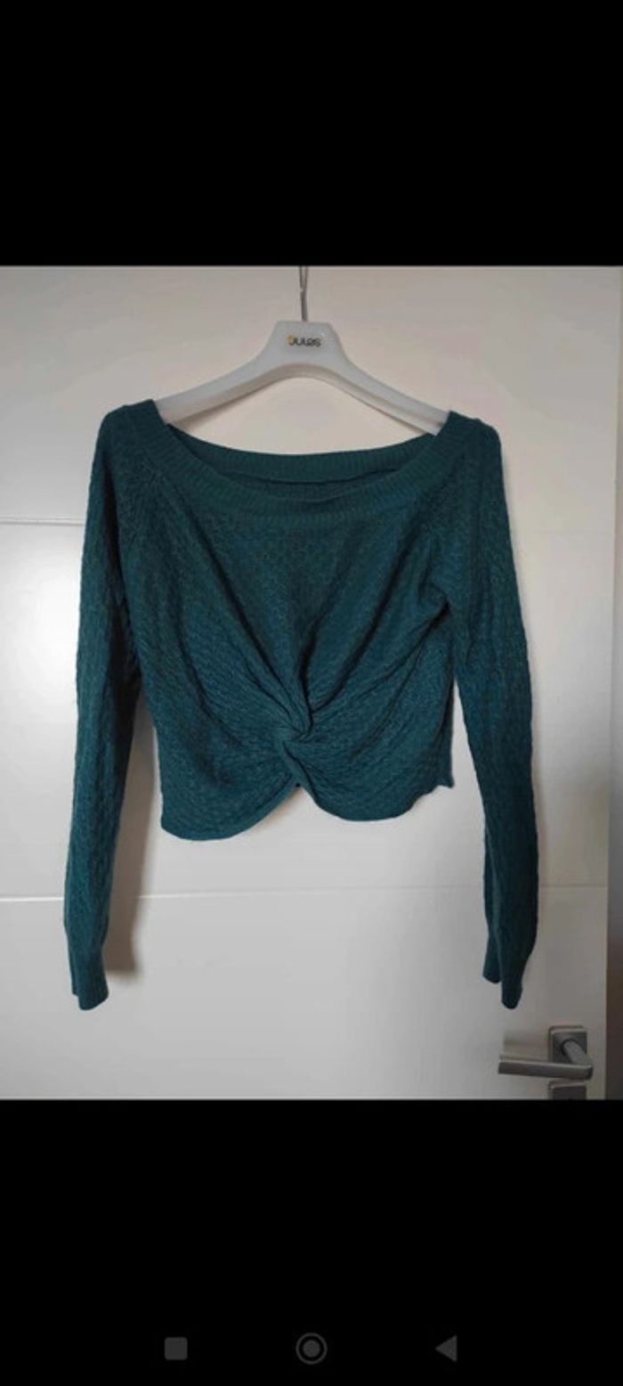 Pull bleu