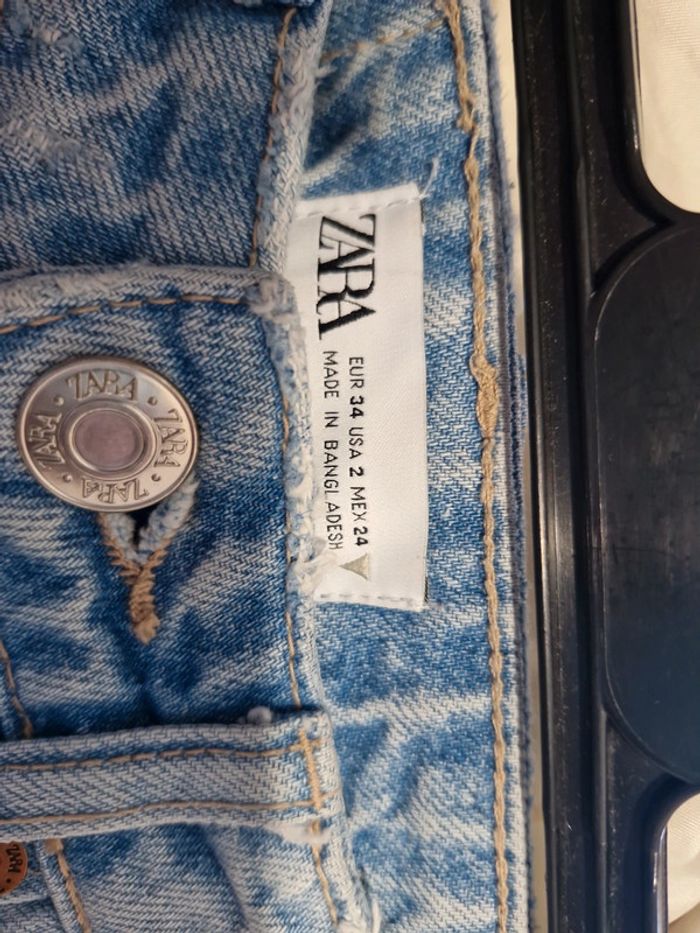 Jean troué Zara - photo numéro 3