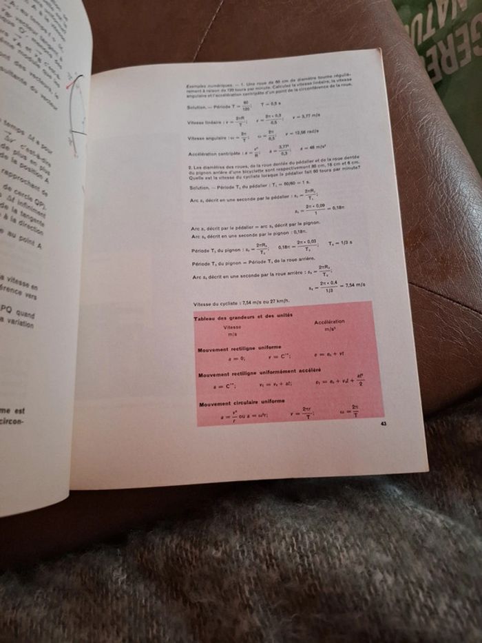 Mécanique cours de physique 1 - photo numéro 12