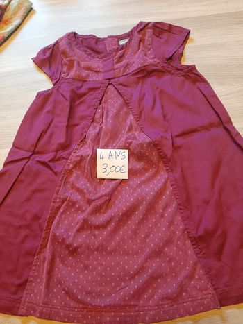 Robe 4ans