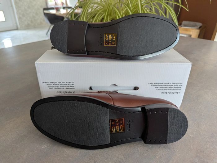 Mocassins homme Aldo - Taille 42 - Neuf avec étiquette - Valeur 129.95€ - photo numéro 4