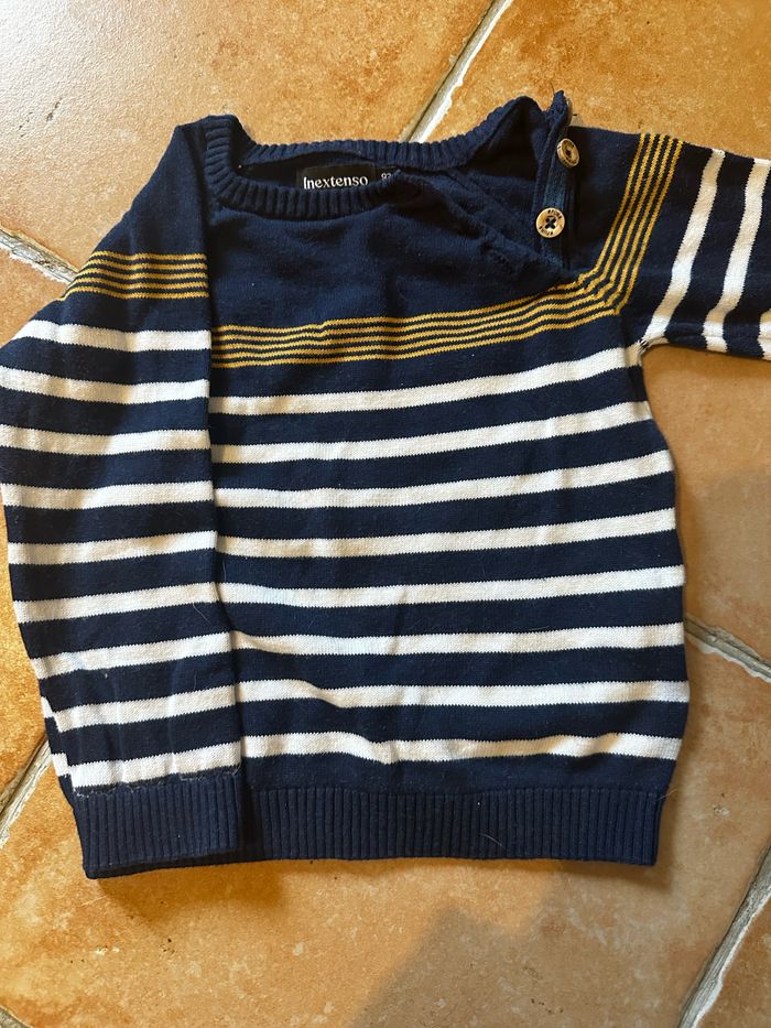 Lot de 2 pulls marinière In Extenso - photo numéro 2