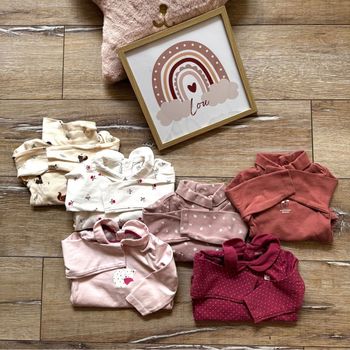 Lot de 6 bodies manches longues