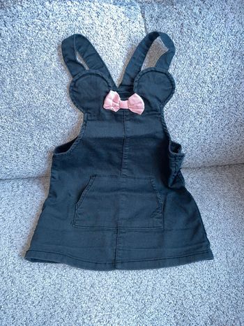 Robe en jean noir et rose Disney H&M