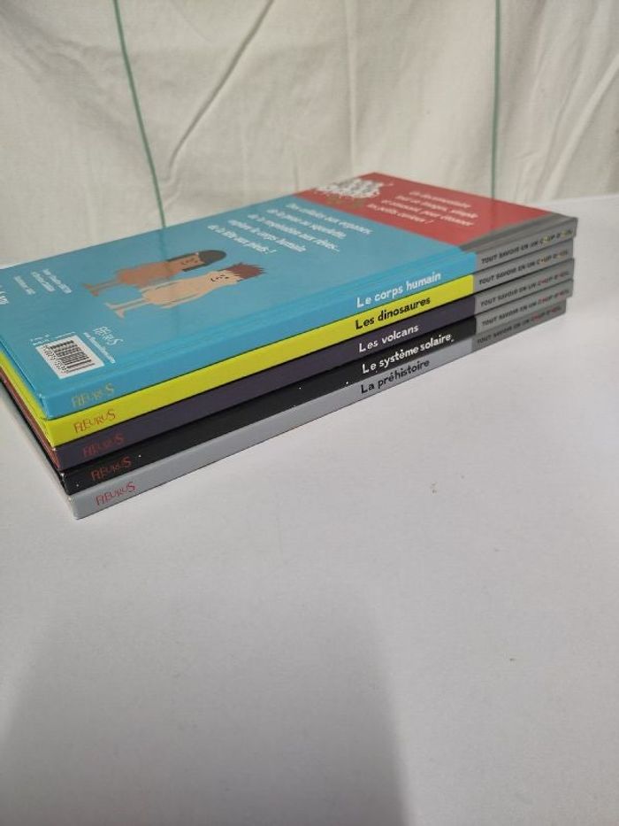 lot 5 livres documentaires 6/8 ans