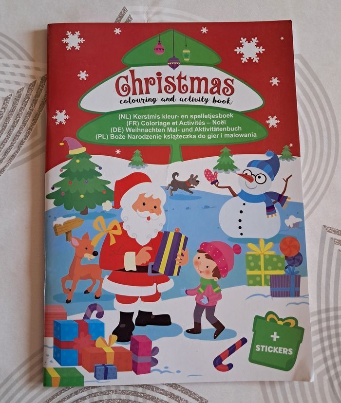 Lot NEUF autocollants stickers cahier de Noël jeux créatifs. - photo numéro 4