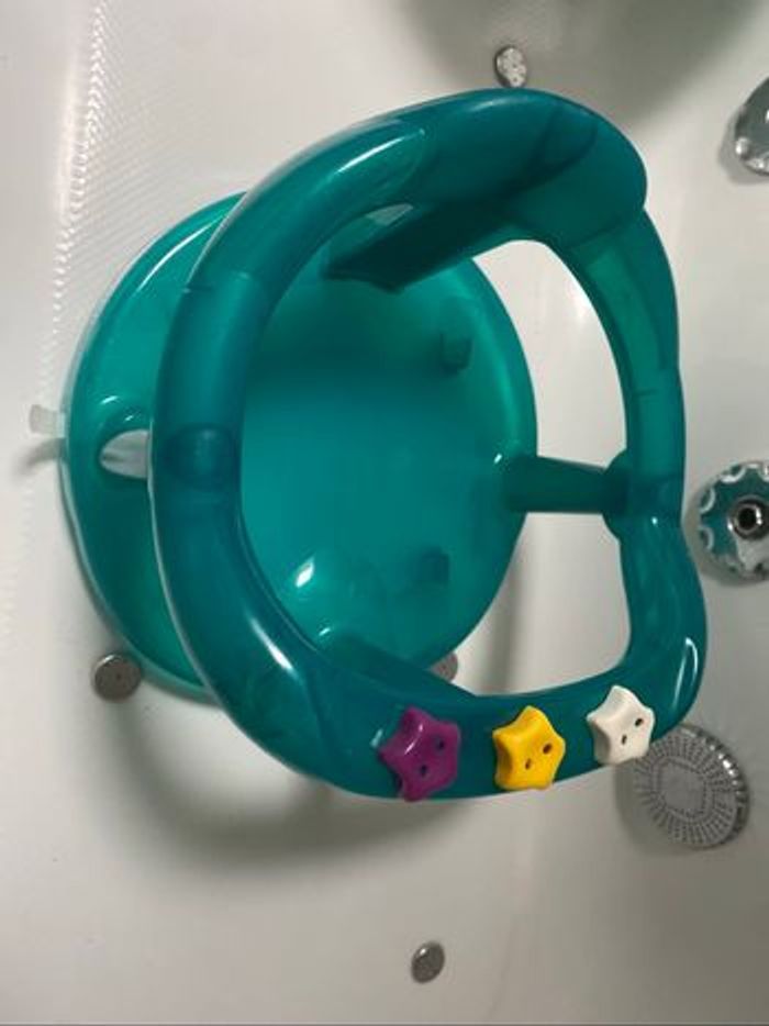 Siège Anneau de bain vert translucide Aquababy - photo numéro 8