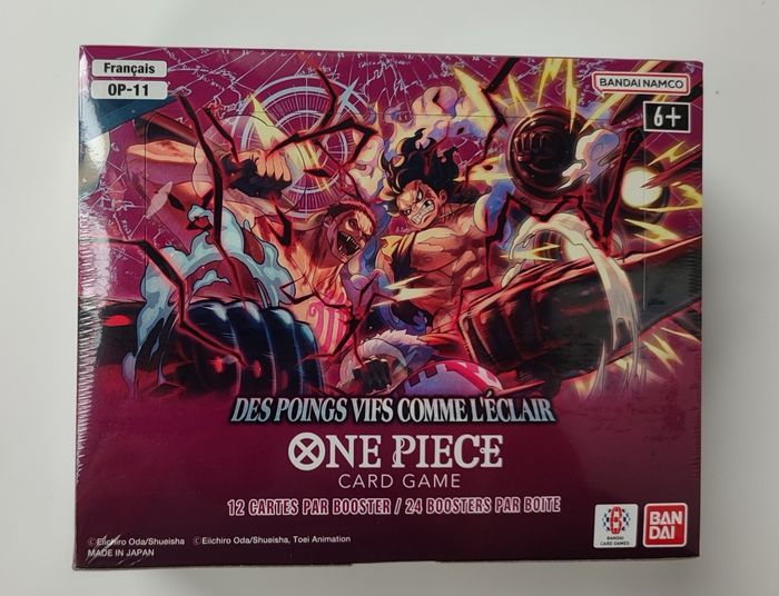 Display one piece op11 français des poings vifs comme l'éclair