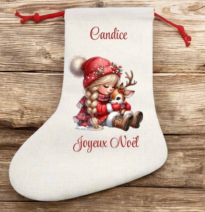 Chaussette de Noël personnalisée - photo numéro 3