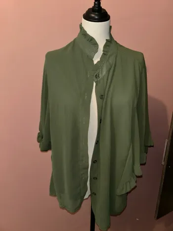 Chemise verte
