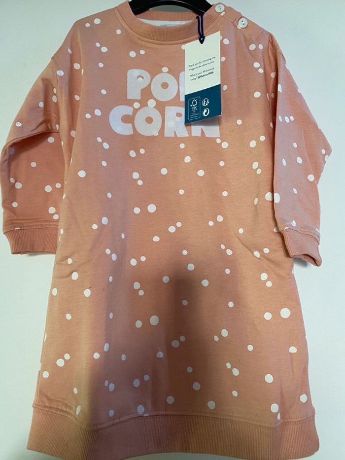 Chemise de nuit robe Sweat marque Eskimo 2 ans neuve