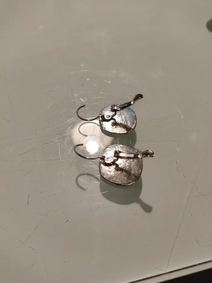 Boucles d’oreilles spirales marron - photo numéro 7